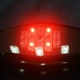 Tail light and number plate illumination