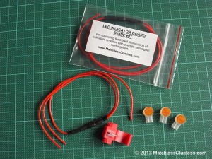 The MatchlessClueless LED indicator diode kit