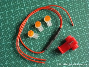 The MatchlessClueless LED indicator diode kit contents